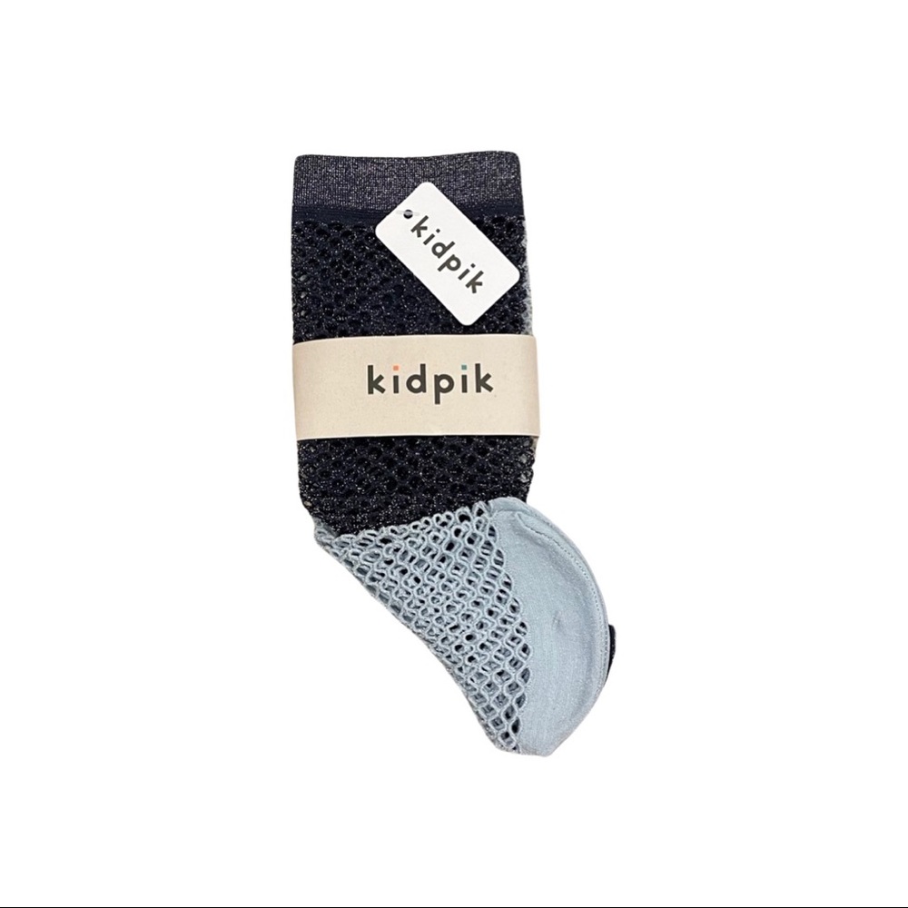 Kidpik Sparkle Mesh Socks | 2 pack | Big-Girls Shoe Size 3-6